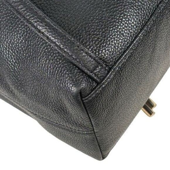 Kate Spade Backpack Purse Mulberry Street Small Breezy Black Pebbled Leather Bag - Picture 13 of 16